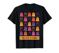Halloween Too Cute To Spook Fun Ghosts Camiseta