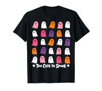 Halloween Too Cute To Spook Fun Ghosts Camiseta