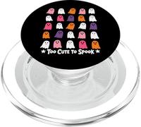 Halloween Too Cute To Spook Fun Ghosts PopSockets PopGrip para MagSafe