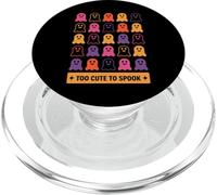 Halloween Too Cute To Spook Fun Ghosts PopSockets PopGrip para MagSafe