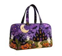 Halloween Tote Bag - Quilted Duffle Luggage Sleeve | Travel