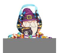 Halloween Treat Bags, Reusable Trick Or Treat Bags, Halloween For Kids, Non-Woven Fabric Portable Snack Tote For Toy Candy Event Organizers Haunted House Retail Store School Events