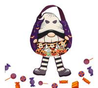 Halloween Treat Bags, Reusable Trick Or Treat Totes, Non-Woven Fabric Design, Lightweight Portable Snack Carriers, For Candy, Toys, School, Haunted House, Retail, Events