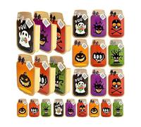 Halloween Treat Boxes, Halloween Craft Supplies, Halloween Treat Bags, Trick-or-Treat Boxes, Jar Shape Treat Bags, Halloween Party Supplies, Halloween Craft Art Cards, Halloween Candy Boxes