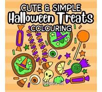 Halloween Treats Colouring Book: Spooky & Sweet Designs for Relaxation and Fun | UK Edition