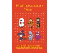 Halloween Treats Word Search Puzzle Book: Word Searches with Easy to Read Print about Halloween, Halloween Costumes, Halloween Candy and More | 6x9 ... … Gift for Vacations, Holidays and Free Times