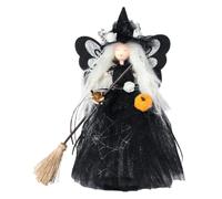 Halloween Tree Topper - Flying Witch Figurine Decor for Tree & Home