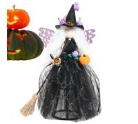 Halloween Tree Topper - Flying Witch Figurine Decor for Tree & Home