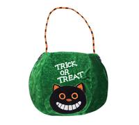 Halloween Trick Or Treat Bag - Pumpkin Candy Tote For Kids