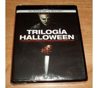 Halloween Trilogia 4K UHD+Blu-Ray Nuevo Sellado Terror Accion A-B-C