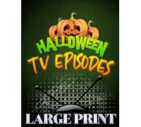 Halloween TV Episodes Word Search: Spooky TV-night puzzles for families • 1,000 Halloween words + answers