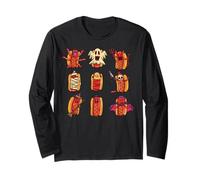 Halloween Verano Hotdog Fantasma Summerween Halloweiner Manga Larga