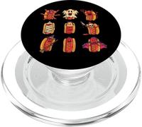 Halloween Verano Hotdog Fantasma Summerween Halloweiner PopSockets PopGrip para MagSafe