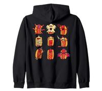 Halloween Verano Hotdog Fantasma Summerween Halloweiner Sudadera con Capucha