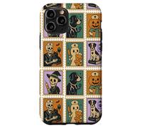 Halloween Vet Nurse Crew Stamp Pattern Boo Patrol Carcasa para iPhone 11 Pro