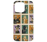Halloween Vet Nurse Crew Stamp Pattern Boo Patrol Carcasa para iPhone 15 Pro MAX