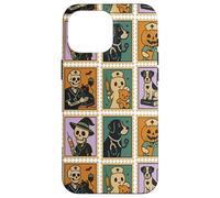 Halloween Vet Nurse Crew Stamp Pattern Boo Patrol Carcasa para iPhone 16 Pro MAX