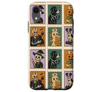 Halloween Vet Nurse Crew Stamp Pattern Boo Patrol Carcasa para iPhone XR