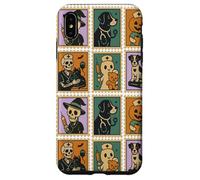 Halloween Vet Nurse Crew Stamp Pattern Boo Patrol Carcasa para iPhone XS MAX