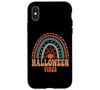 Halloween Vibes for Happy Halloween 2025 Halloween Gato Carcasa para iPhone X/XS