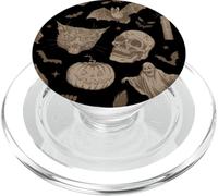 Halloween Vintage 90s Aesthetic Cute Witchy Retro Graphic PopSockets PopGrip para MagSafe