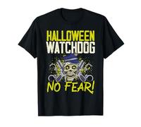 Halloween Watchdog, No Fear! Policía Espeluznante Halloween Camiseta