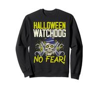 Halloween Watchdog, No Fear! Policía Espeluznante Halloween Sudadera