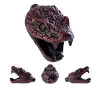Halloween Whistle - Aztec Snake Prank Whistle | Spoof Resin Halloween Props | Stress Relief Props | Prank Toy For Haunted House Escape Room Outdoor Indoor Decoration Theme Event Game