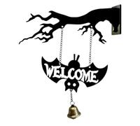 Halloween Wind Chimes Wooden Halloween - Swing Ornament Wind Chimes Indoor