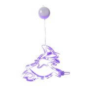 Halloween Window Lights - Indoor LED Decor, Battery Operated Display Lamp