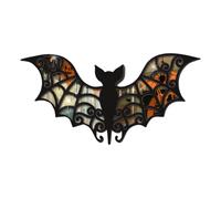 Halloween Window Stickers, Reflective Mirror Decals, Pumpkin Spider Woods Signs, Reusable Waterproof Adhesive Ideal for Haunted House and Holiday Crafting, 160g
