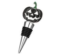 Halloween Wine Stopper, Pumpkin Bottle Stoppers, Creative Wine Sealer Cap, Strong Airtight Champagne Preserver, 4.17x1.57 Inches, Ideal for Living Room Party Holiday Cellar Home Wedding Use
