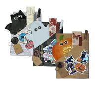 Halloween Witch Blind Date with a Book, Horror Halloweens Blinds Date with a Books, Mystery Book Blind Box Gift Set, Ghostly Blinds Dates Books Box Gift Set for Halloween (3Pcs-Bats, Ghosts, Pumpkins)