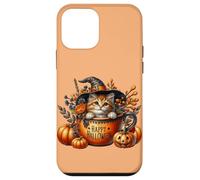 Halloween Witch Cat In Happy Halloween Coffee Mug Kitten Mom Carcasa para iPhone 12 Mini