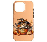 Halloween Witch Cat In Happy Halloween Coffee Mug Kitten Mom Carcasa para iPhone 16 Pro