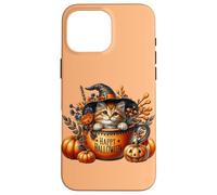 Halloween Witch Cat In Happy Halloween Coffee Mug Kitten Mom Carcasa para iPhone 16 Pro MAX