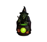 Halloween Witch Cauldron Lamp