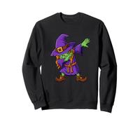 Halloween Witch Dabs Funny Dabbing Witch Spooky Dab Dance Sudadera
