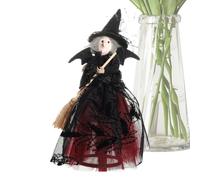Halloween Witch Doll - Holiday Table Centerpiece Party Decoration Piece