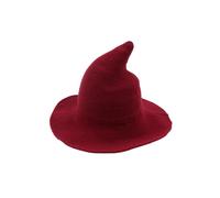 Halloween Witch Hat Adult Halloween Hat Women's Witch Hat Women's Black Hat Halloween Red One Size