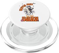 Halloween Witch Horse Funny Witch Way to The Barn Farm PopSockets PopGrip para MagSafe