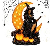 Halloween WitchLight - LED Light Up Spooky Centerpiece Gothic nightsligh