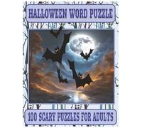 HALLOWEEN WORD PUZZLE: A Spooky Word Search for Adults | 100 Scary Large Print Word Find Puzzles For Halloween and Horror Fans.