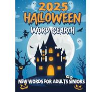 Halloween Word Search 2025: 1000 Halloween Themed Word Search Puzzle Books For Adults With Solutions
