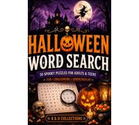 Halloween Word Search: 50 Spooky Word Search Puzzles for Adults & Teens | Large Print Halloween Puzzle Book with Ghosts, Witches, Vampires, Zombies & More