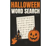 Halloween Word Search: 55 Spooky & Cozy Fall-Themed large print word find puzzles for seniors and adults with solutions