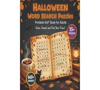 Halloween Word Search: A Cozy & Relaxing Puzzle Book for Adults | 55+ Spooky Themed Puzzles and Over 660+ Words