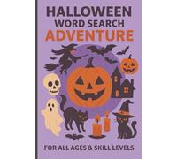 Halloween Word Search Adventure: Family Halloween Activity Book with Word Finds, Brain Games, and Spooky Puzzle