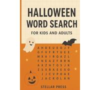 Halloween Word Search Book: A Spooky Collection of Easy-to-Read Word Puzzles for Relaxation, Brain Training, and Family Fun This Halloween Season!