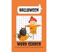 Halloween Word Search Book:: Brain Stretch with Halloween Themed Puzzles, 6x9, 50+ Puzzles with Solutions for Adults, Seniors & Teens. Great gift for Holidays and Free Times